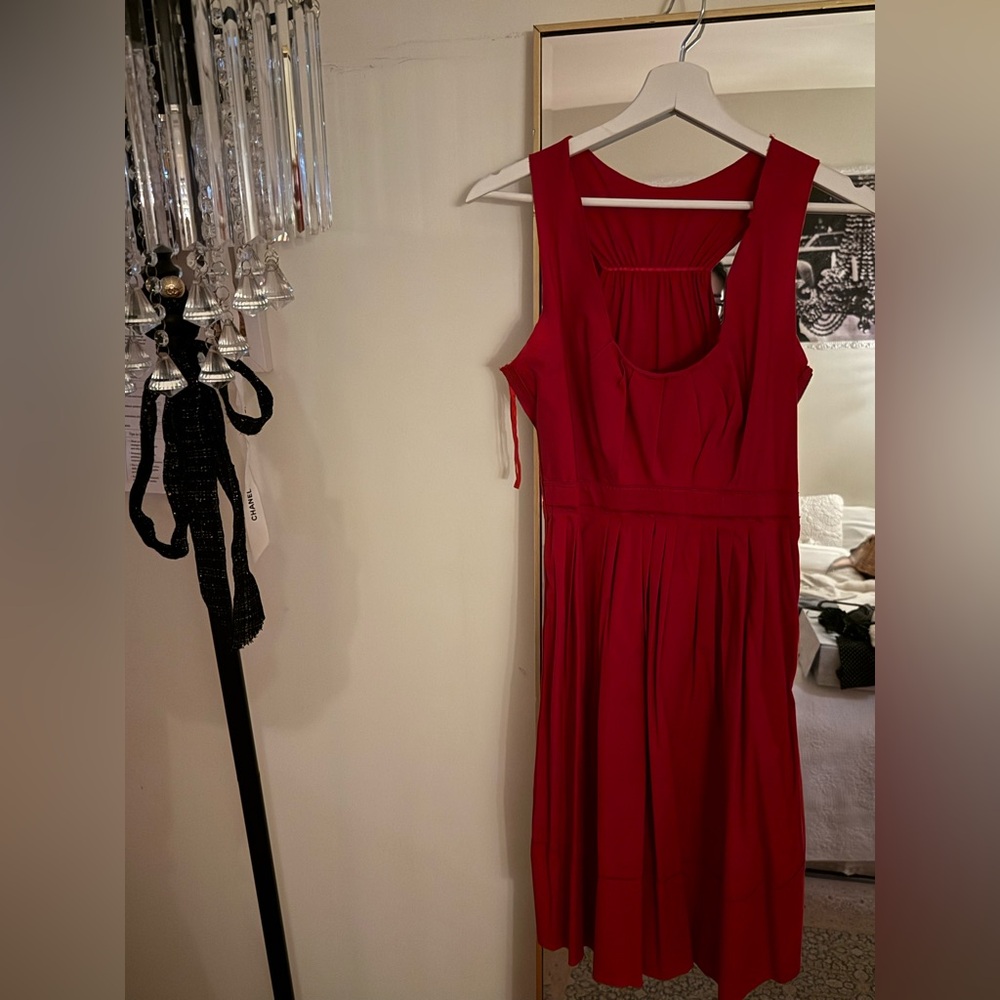 Prada Red Dress